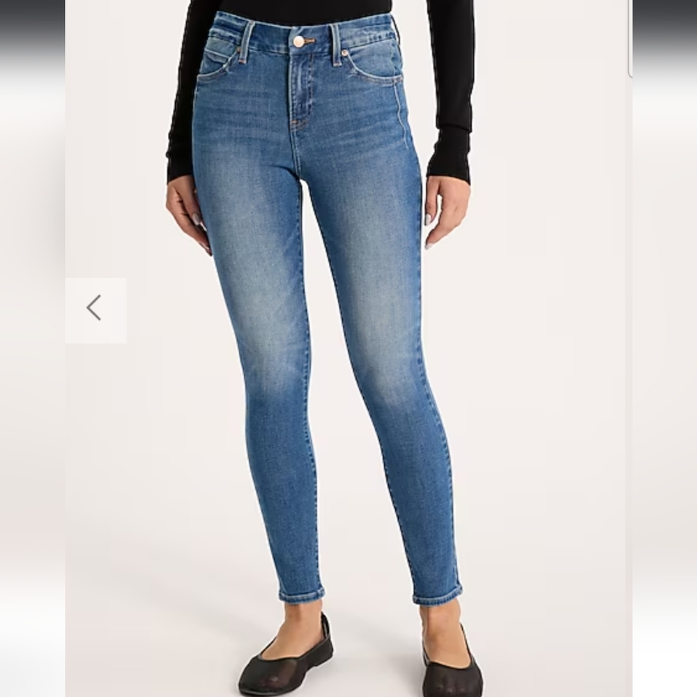 NEW Express XL Mid Rise Long FLEXX Jeans